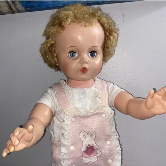 Vintage Ellanee 26-11 Drink N’ Wet Toddler doll, 28”-1960 - Picture 13 of 15